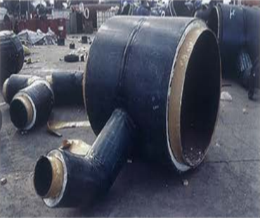 Finished insulation steel pipe